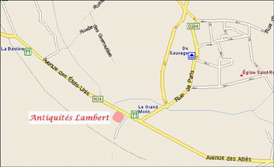 plan La Ferté-Gaucher,77, Antiquités Lambert